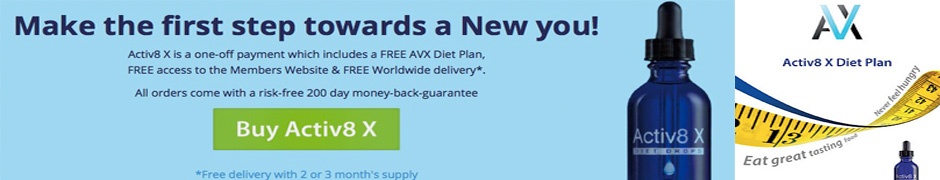 Activ8 X Diet Plan