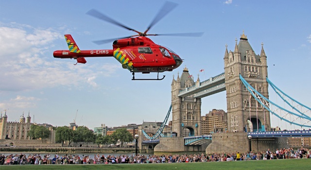 Second Helicopter for London’s Air Ambulance